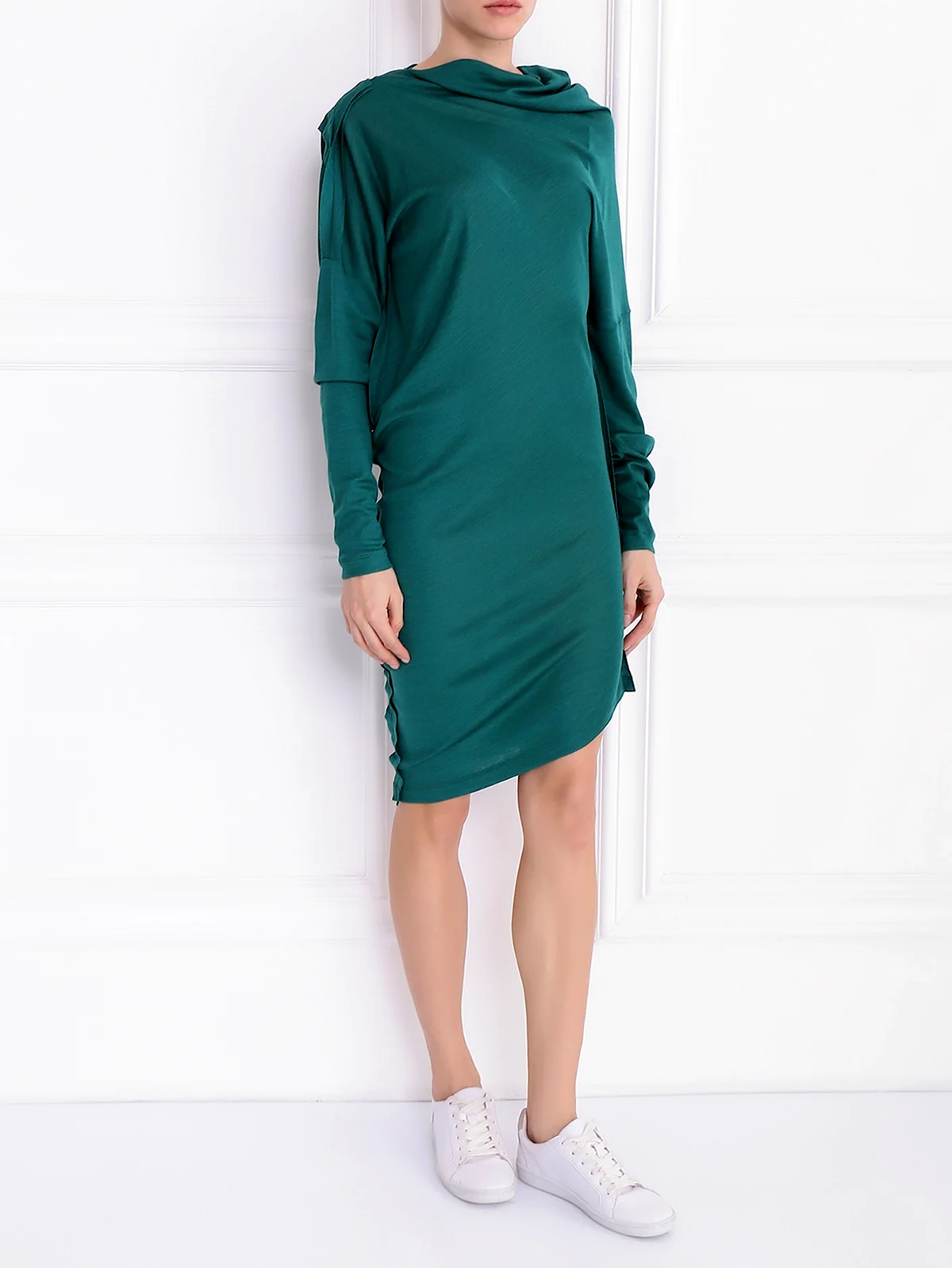 Зеленое платье Maison Margiela