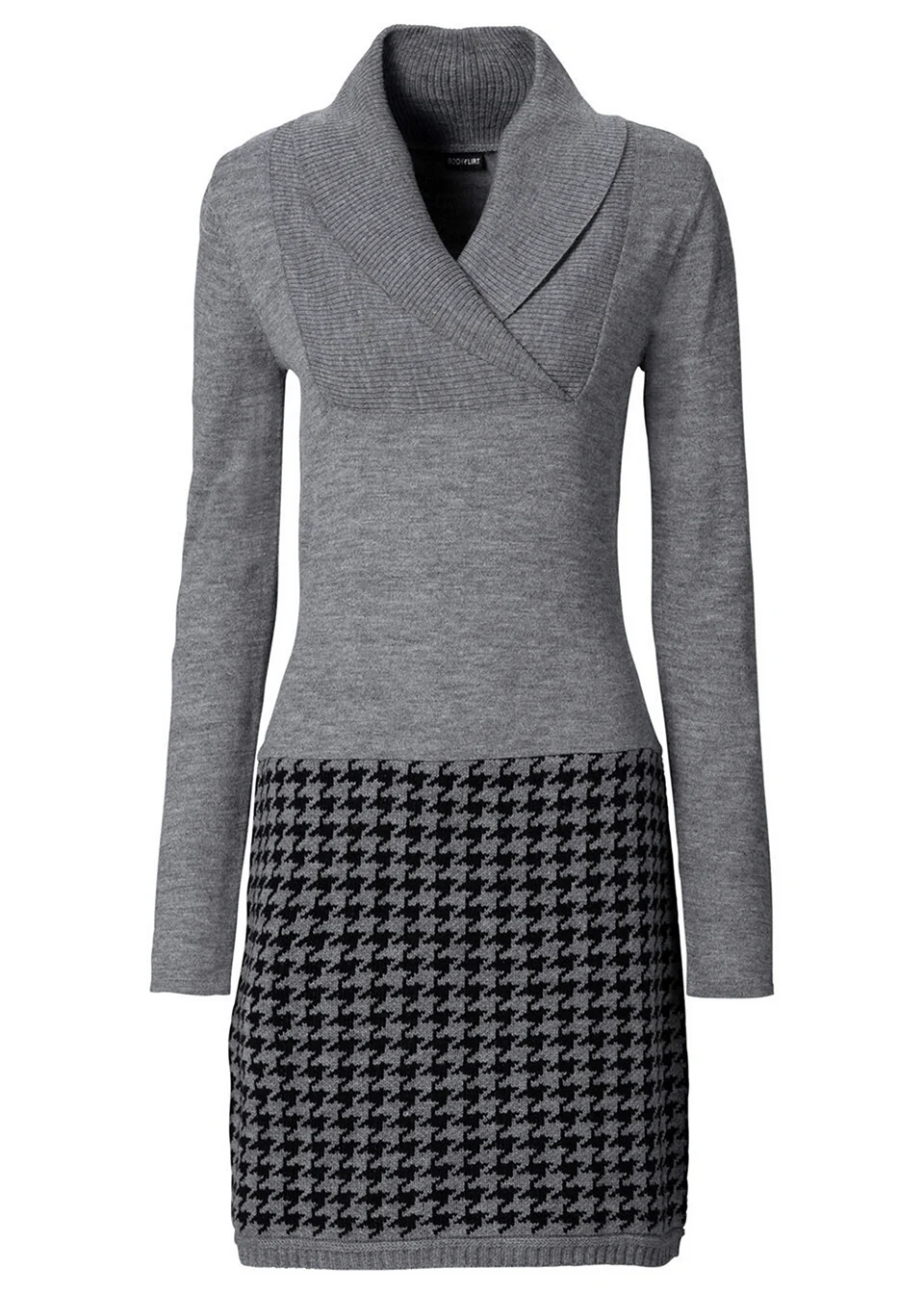 Вязаное платье BODYFLIRT bonprix