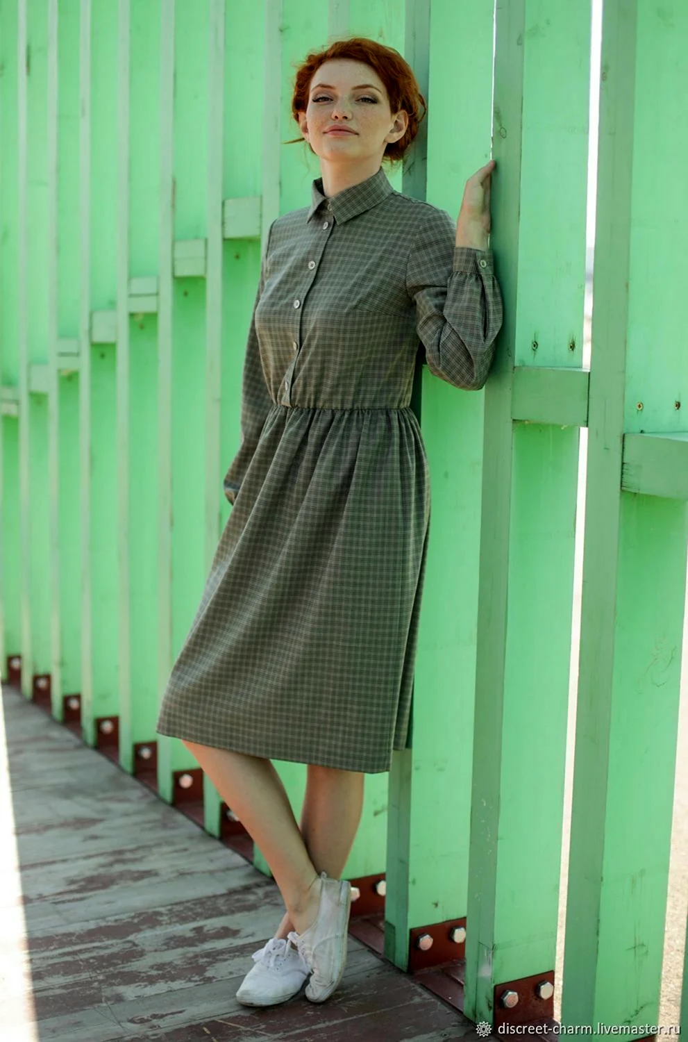 Шерстяное платье