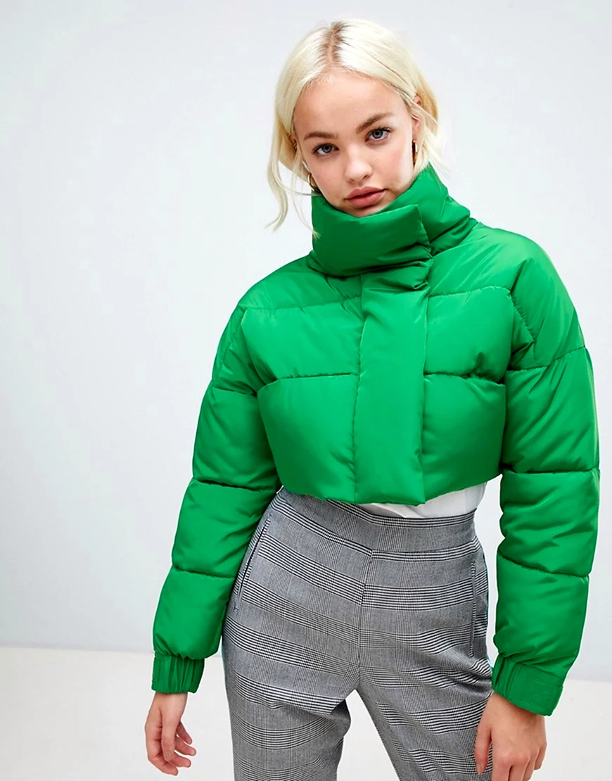 Укороченная Puffer Jacket
