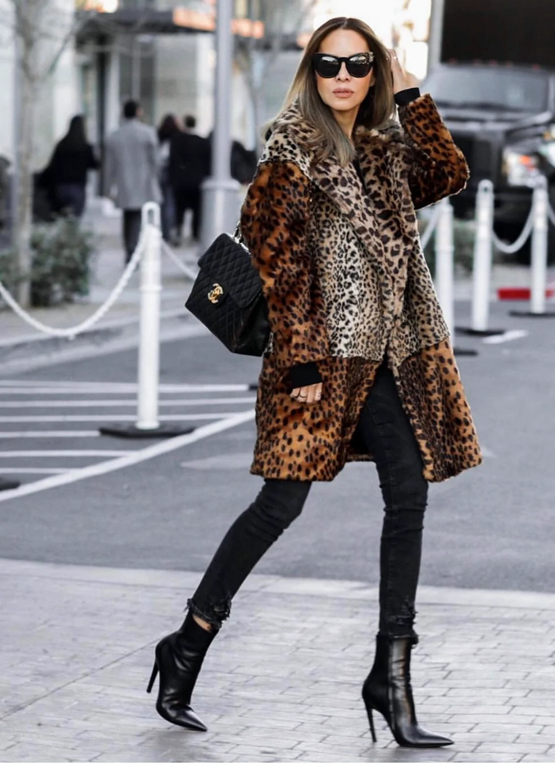 Шуба под леопарда тренд 2021-2022
