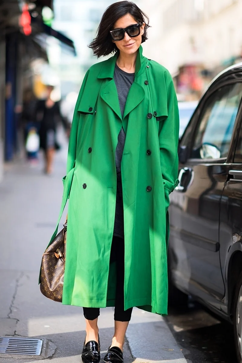 Тренч стрит стайл