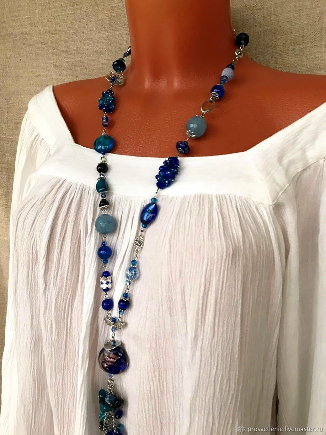 Стильные бусы