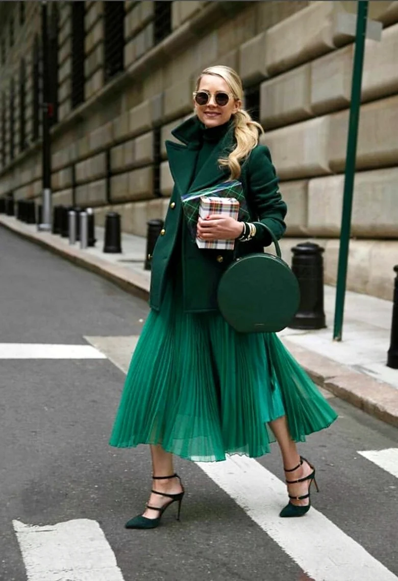 Юбка плиссе Street Style