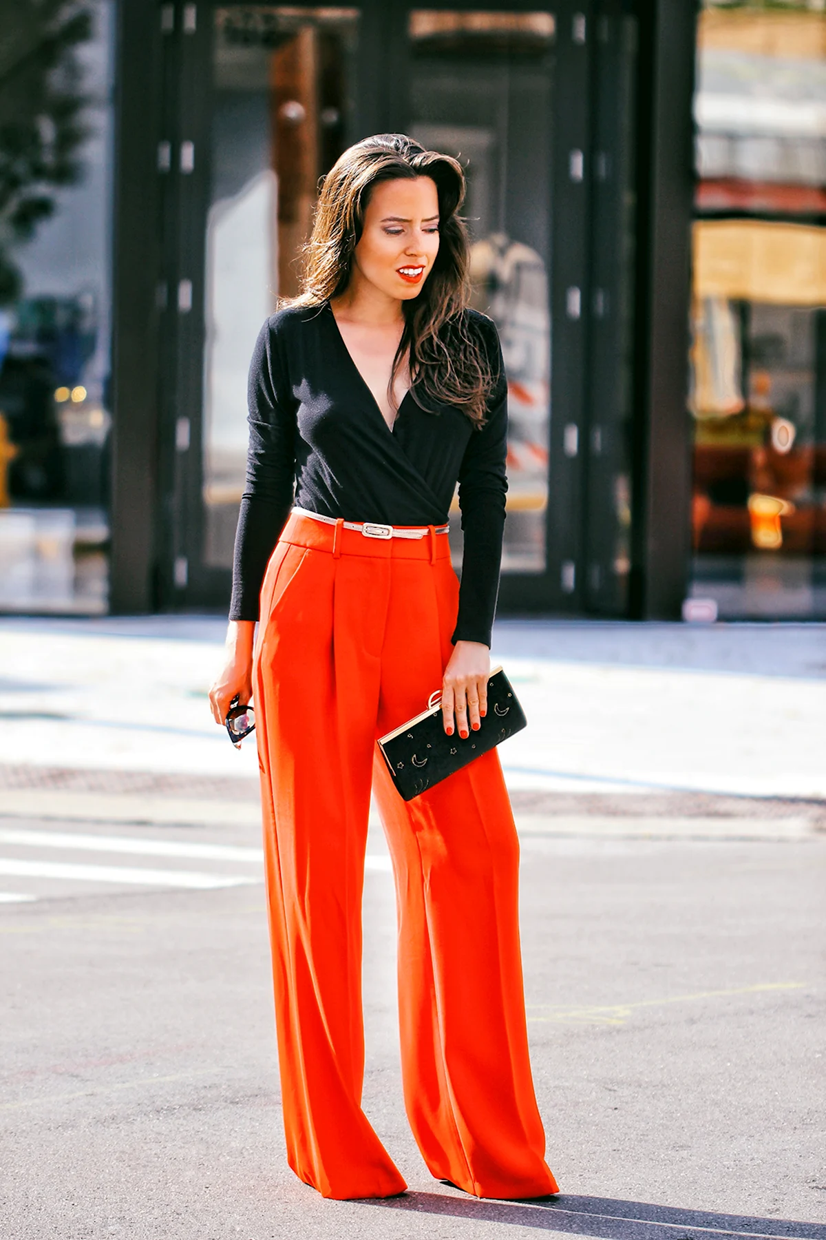 Брюки палаццо с Челси