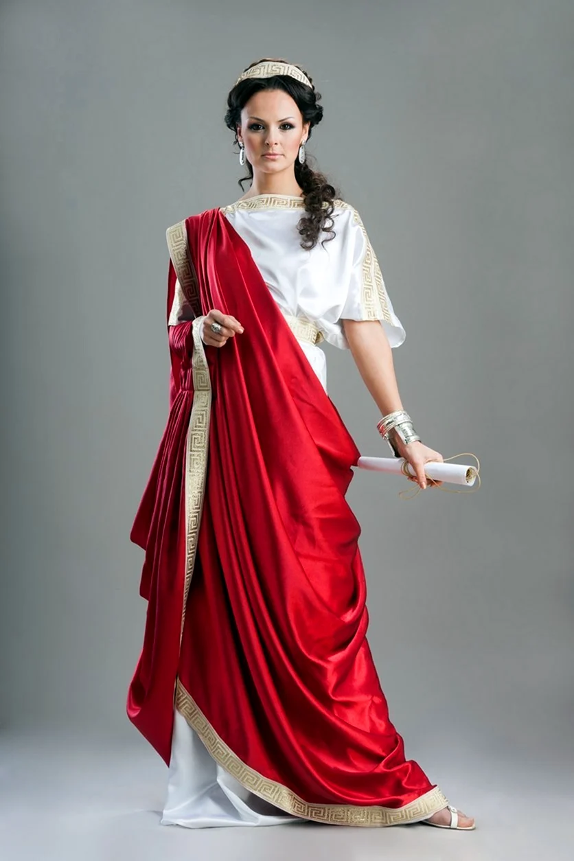 Женская тога в древнем Риме