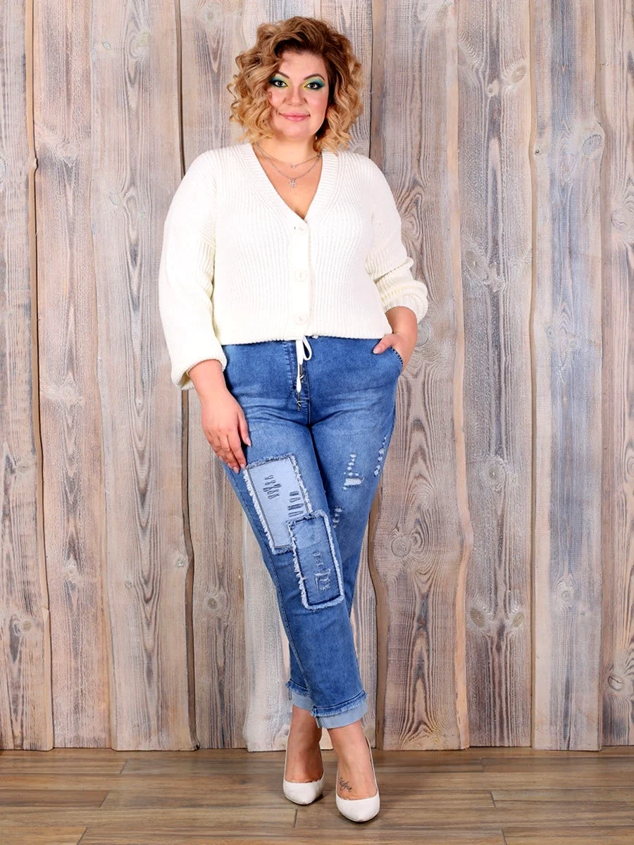 Джинсы для полных женщин