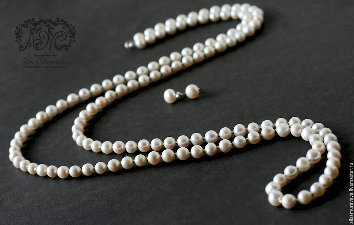 Жемчужные бусы ювелирторг
