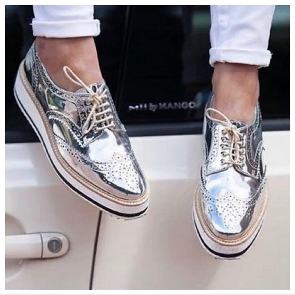 Туфли Броги Zara