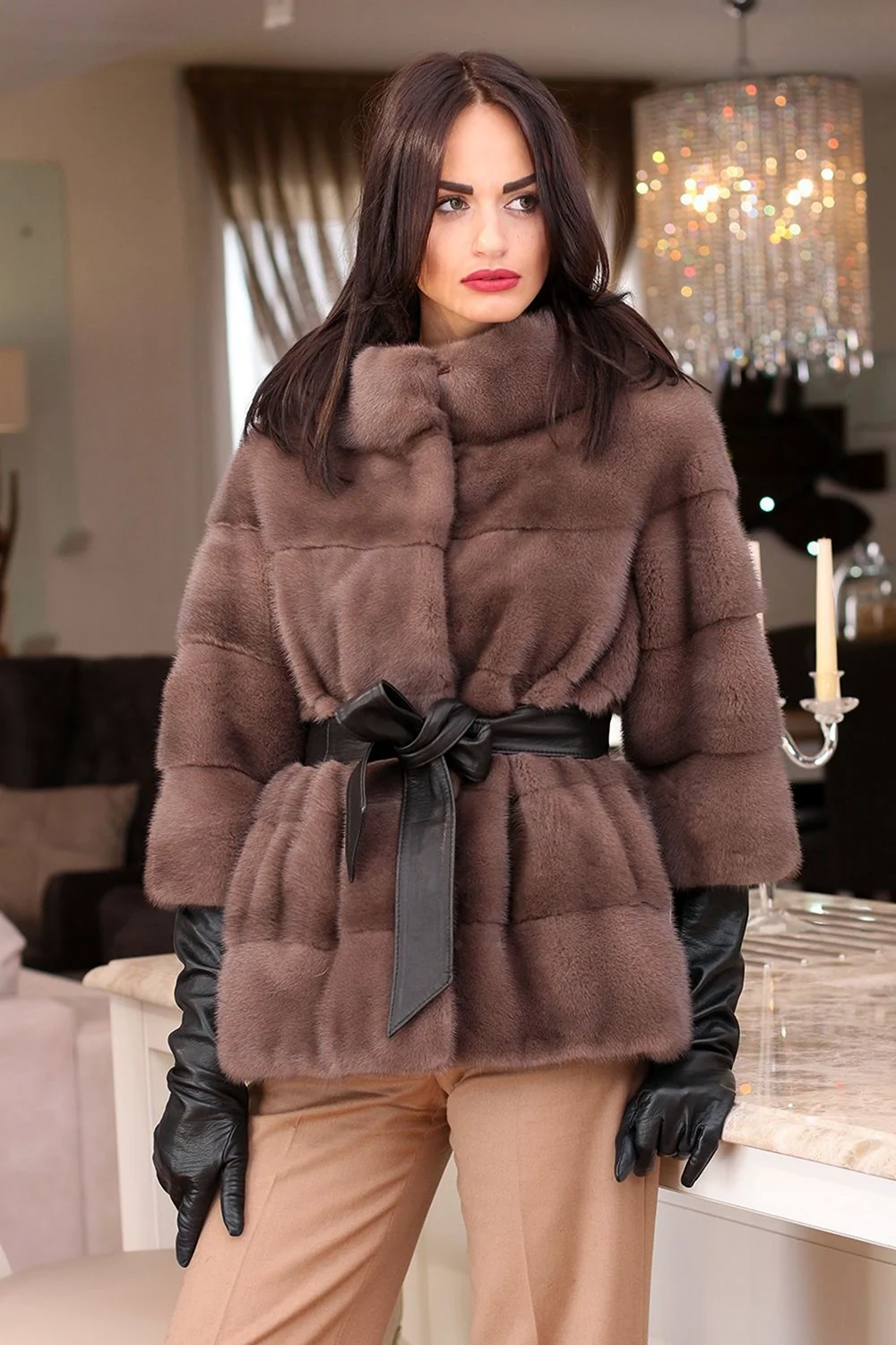 Норковая шубка тренд 2022