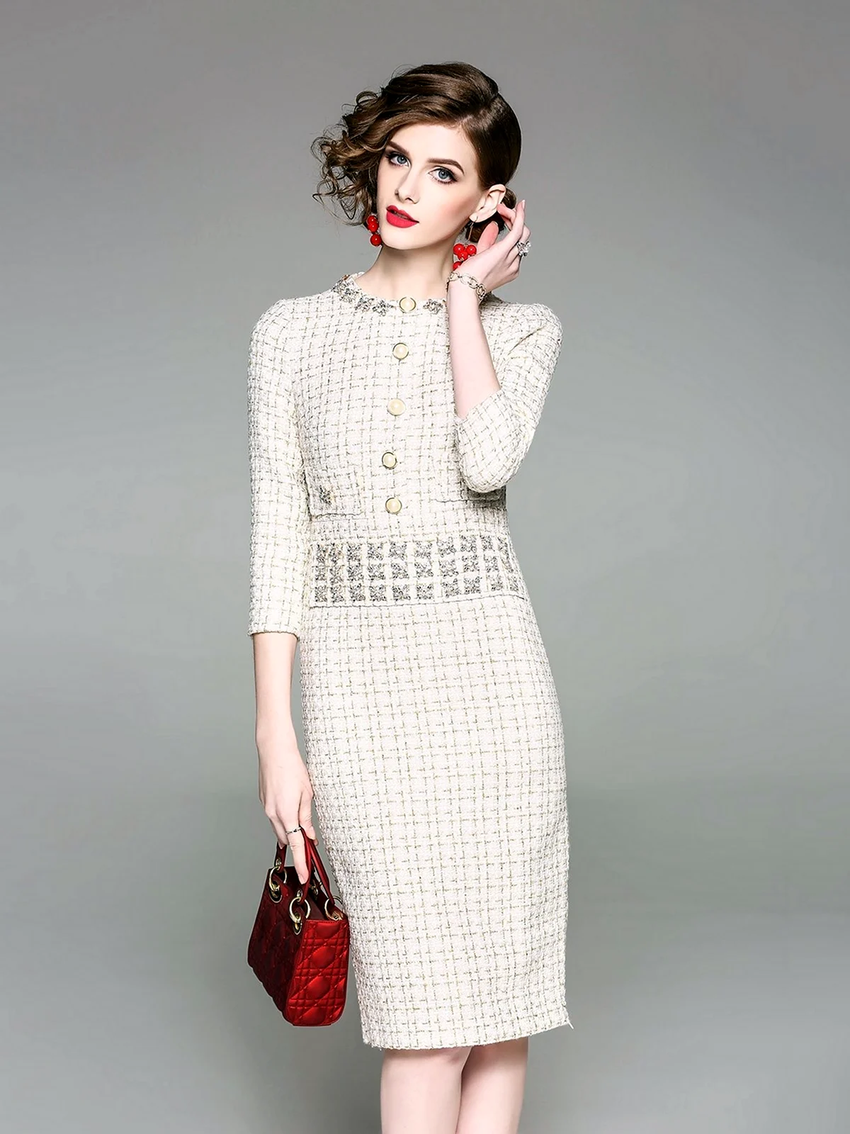 Платье твид Шанель