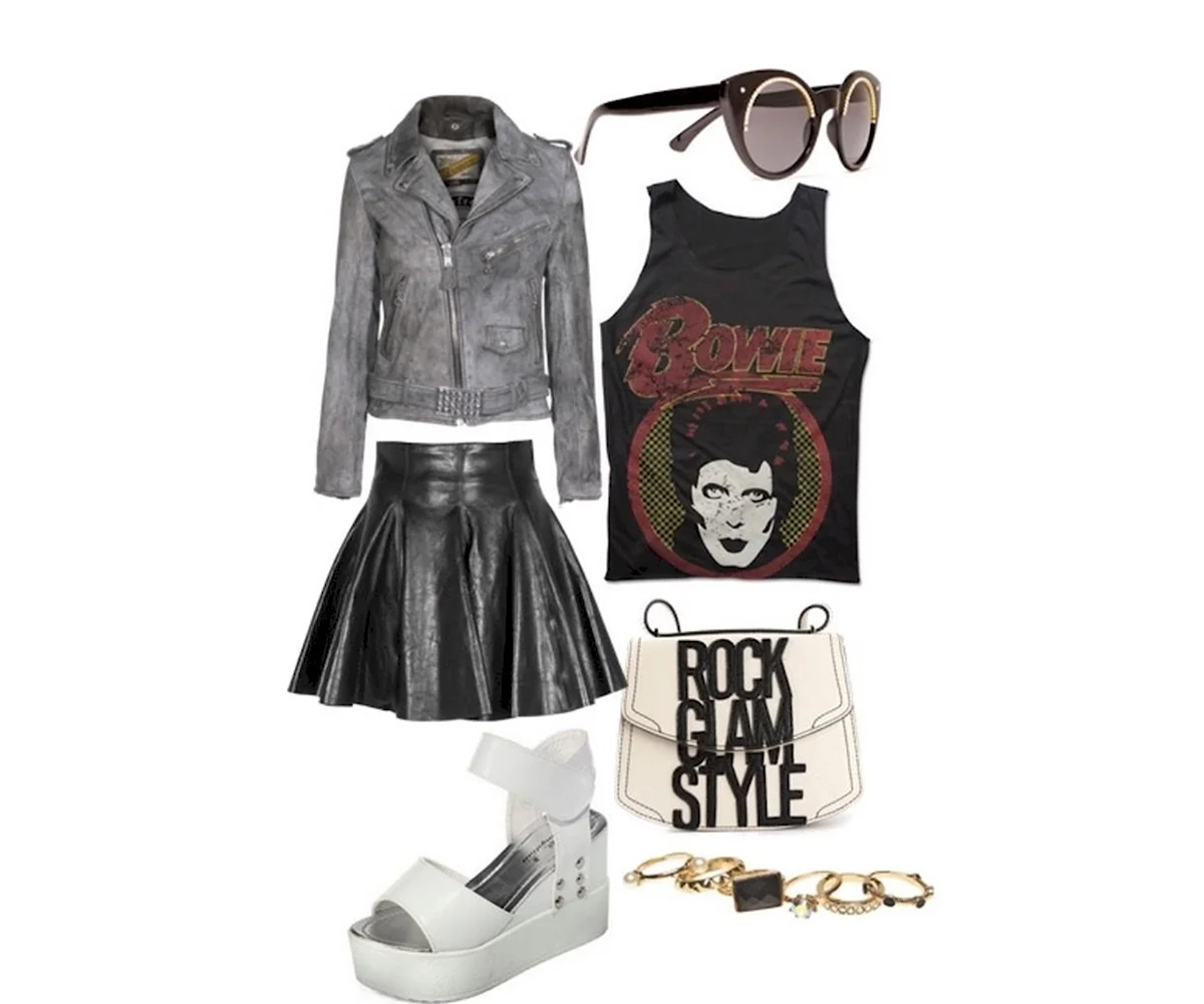 Вечеринка в стиле рок одежда