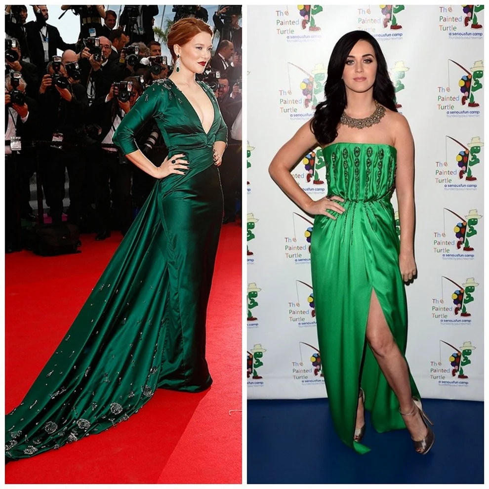 Аксессуары к изумрудному платью