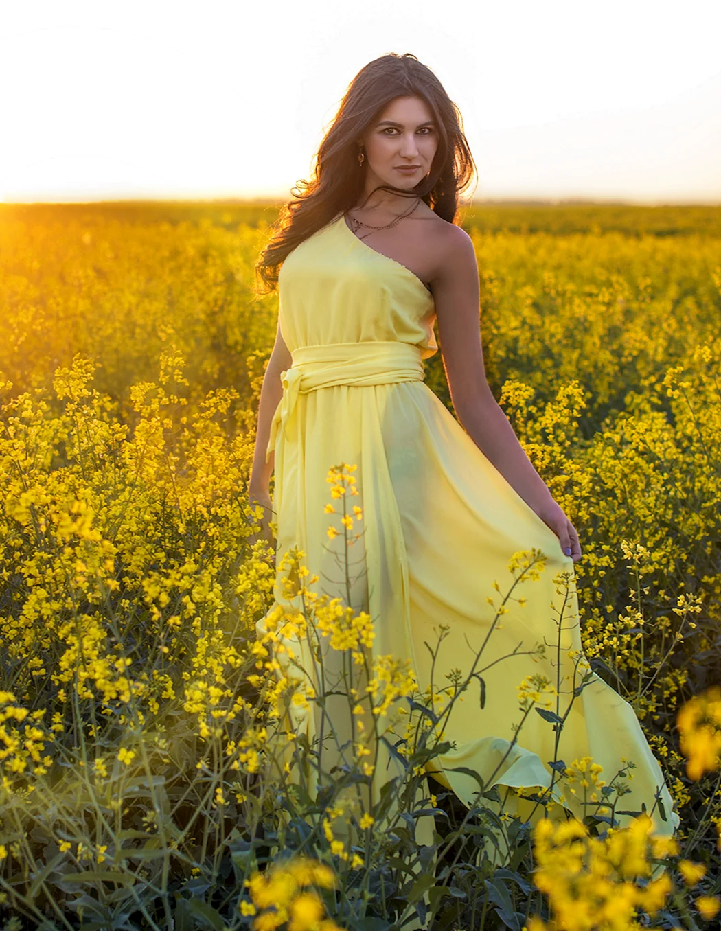 Фотосессия в поле