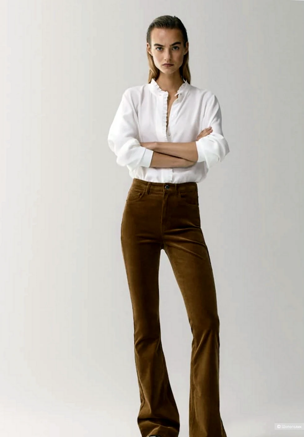 Брюки вельвет massimo Dutti
