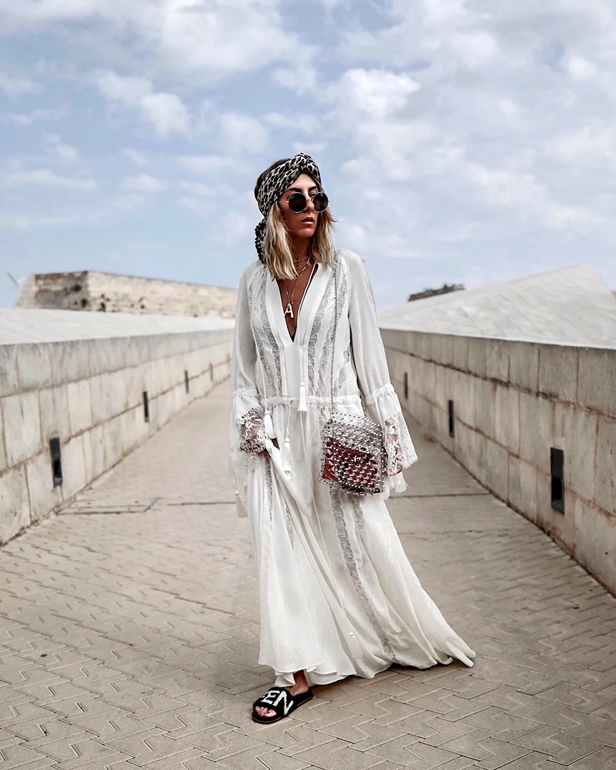 Богемный Шик бохо стиль в белом