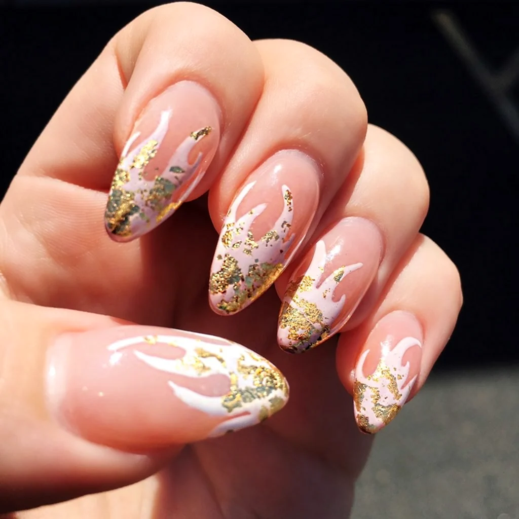 Прозрачные ногтидтзайн