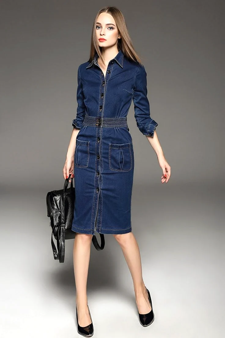 Fendi Denim Dress