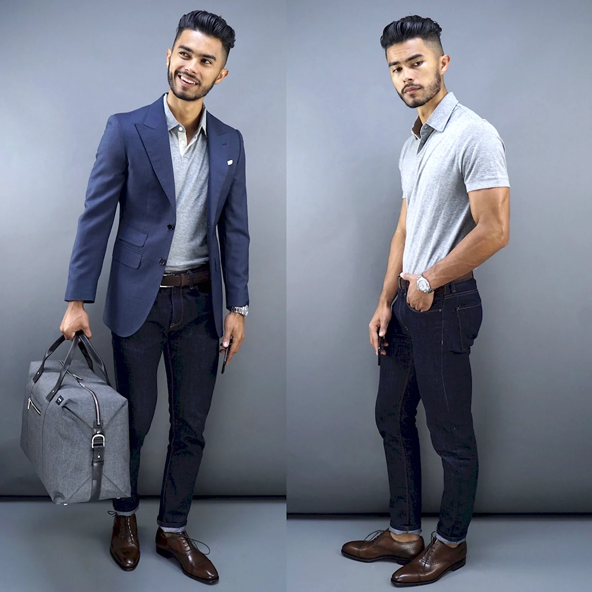 Стиль бизнес Кэжуал Business Casual