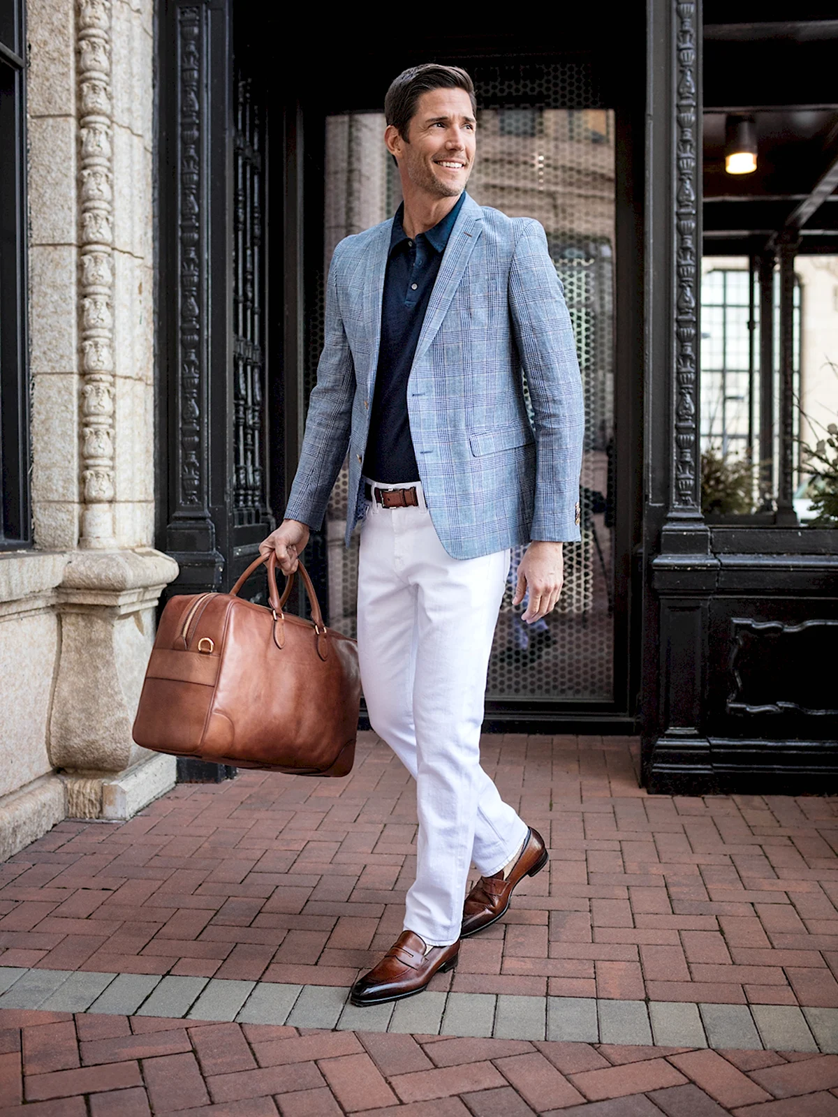 Деловой лук мужской