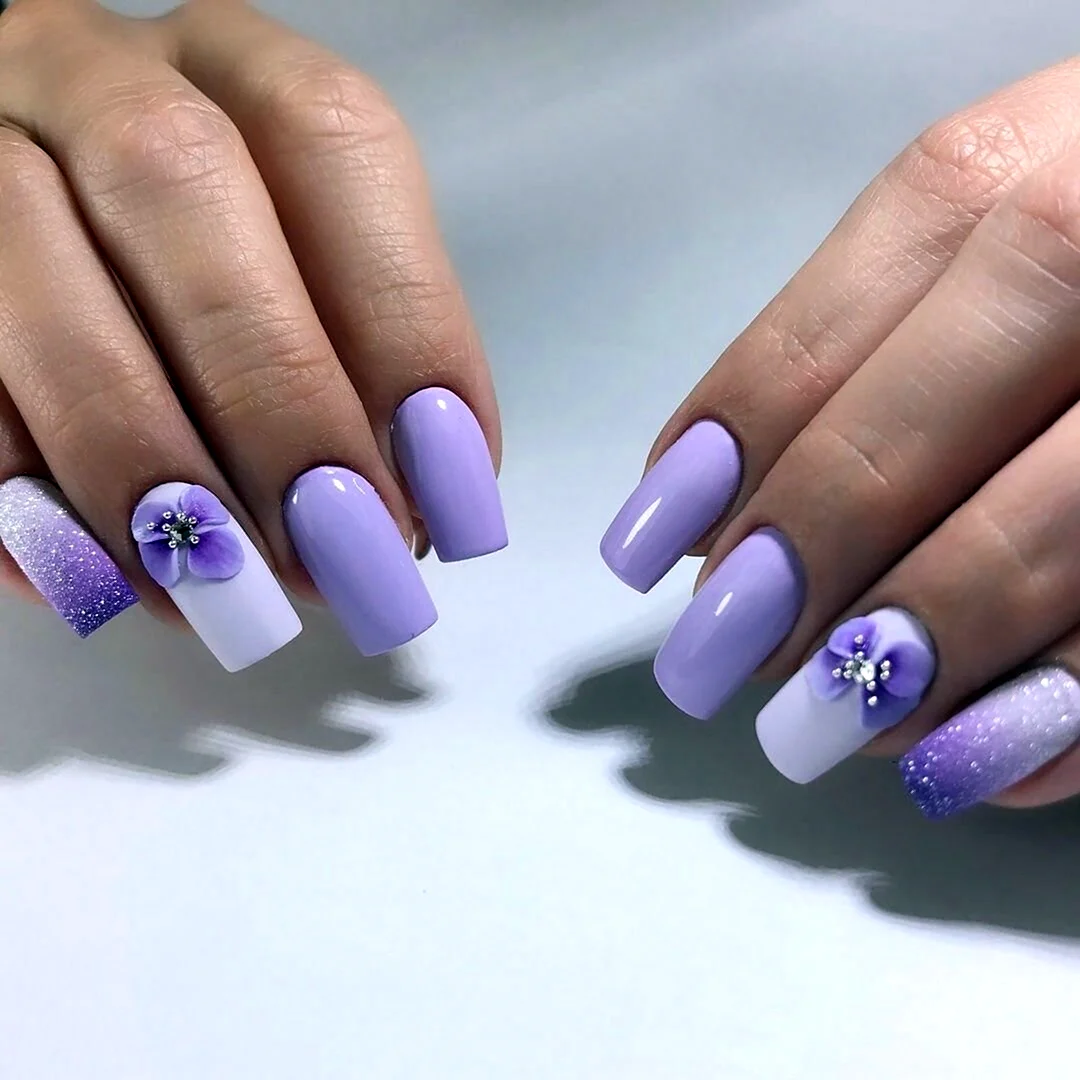 Лавандовый френч 2022