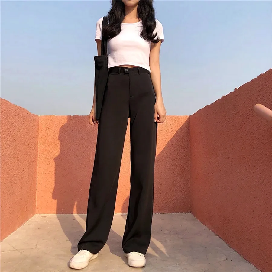 Широкие брюки женские