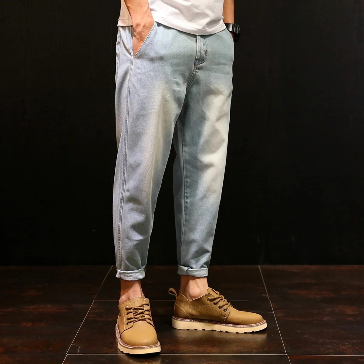 Свободные джинсы мужские