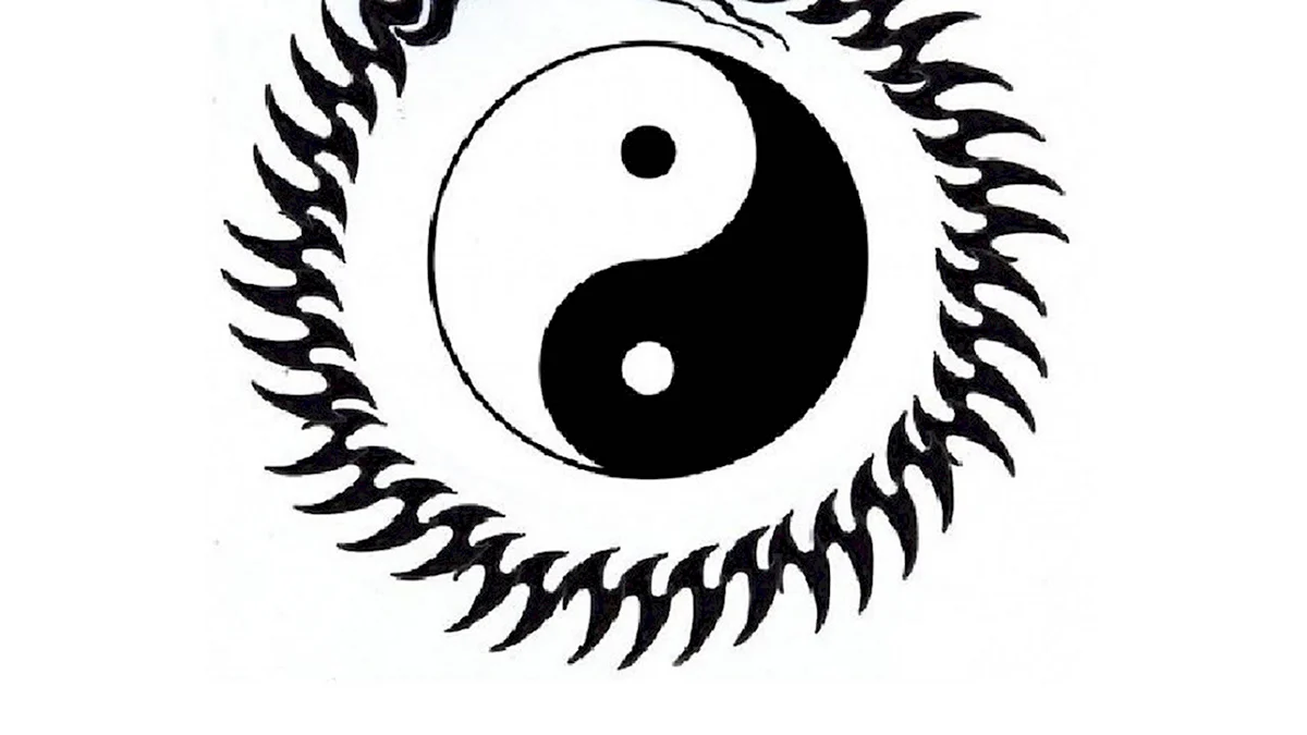 Дракон Уроборос Инь Янь