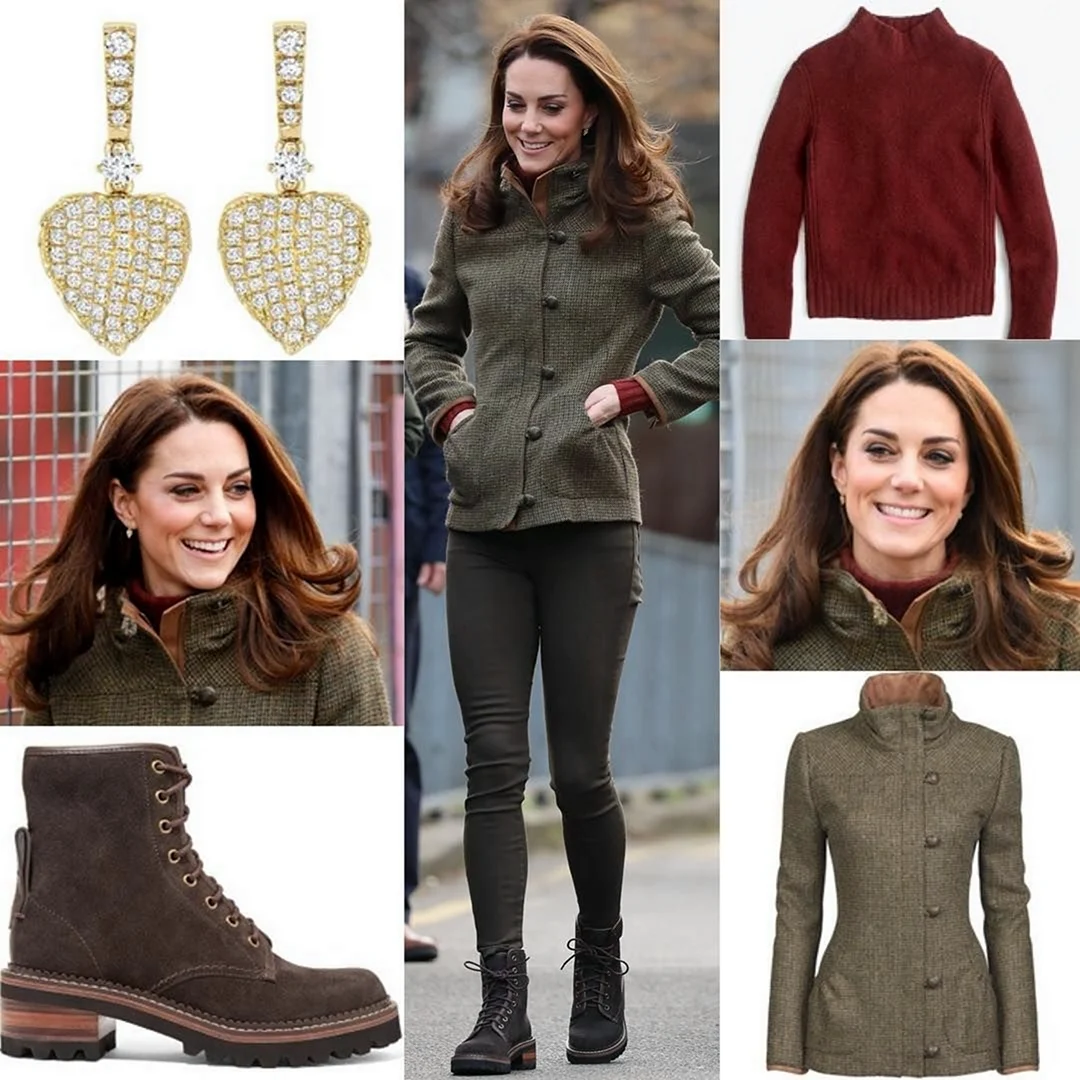 Кейт Миддлтон стиль в одежде повседневный