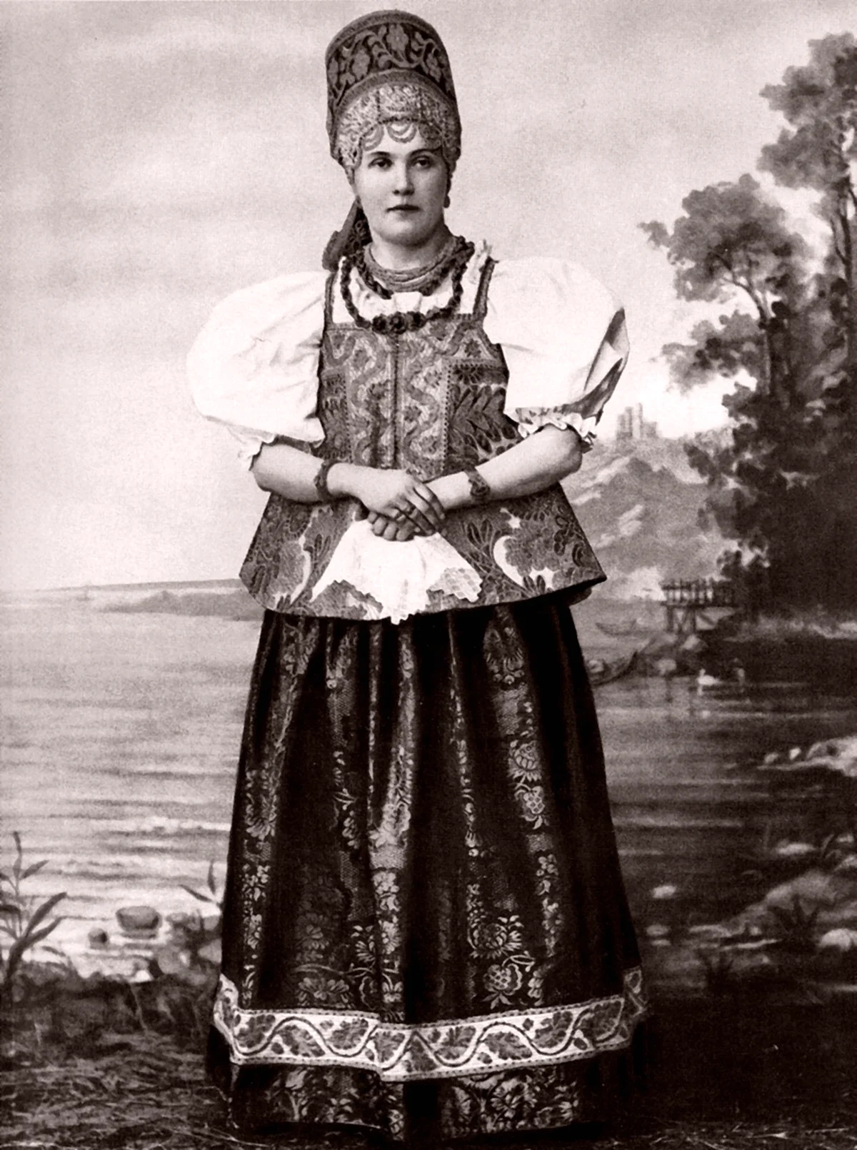 Костюм повязочницы Архангельская Губерния