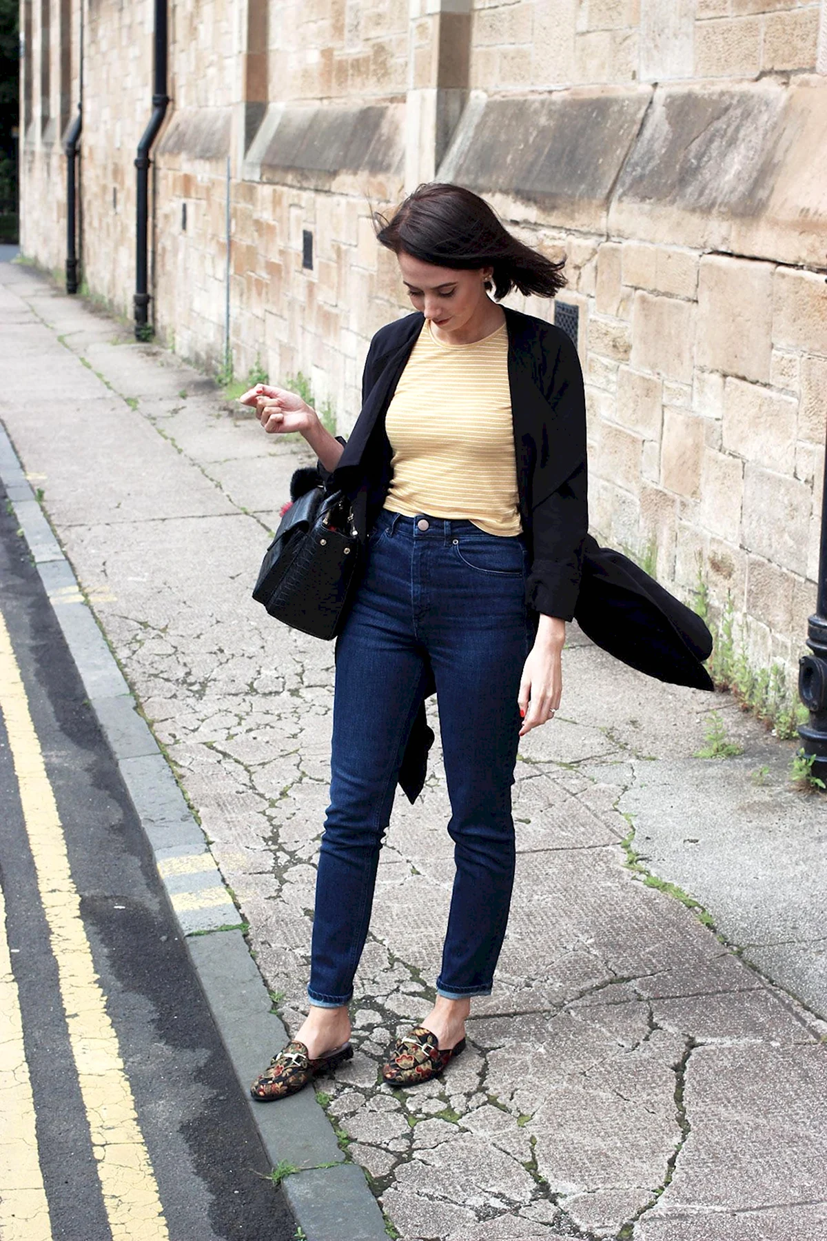 Мюли лоферы в образе