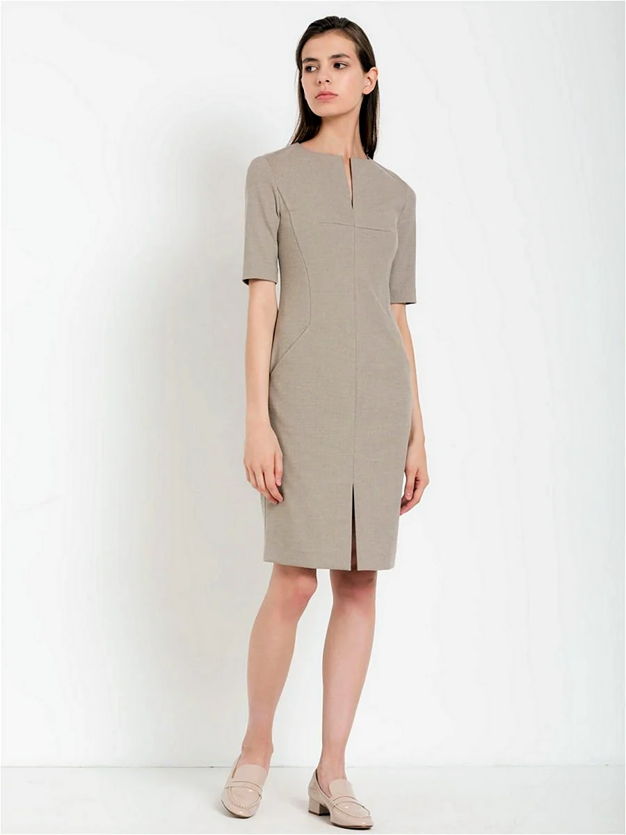 Платье Charuel серое