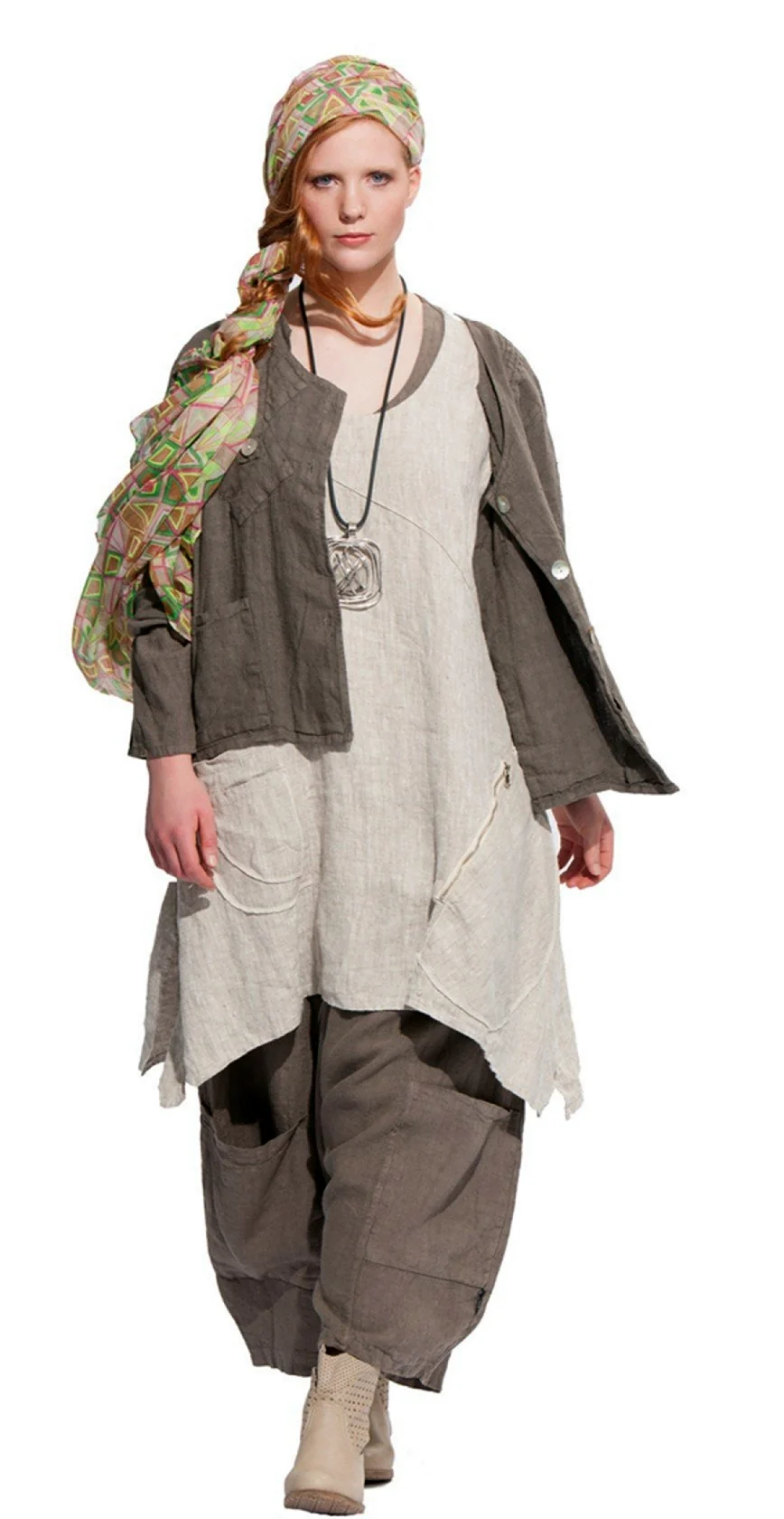 Стиль бохо в одежде для полных