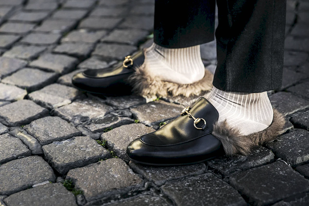 Мюли с носками