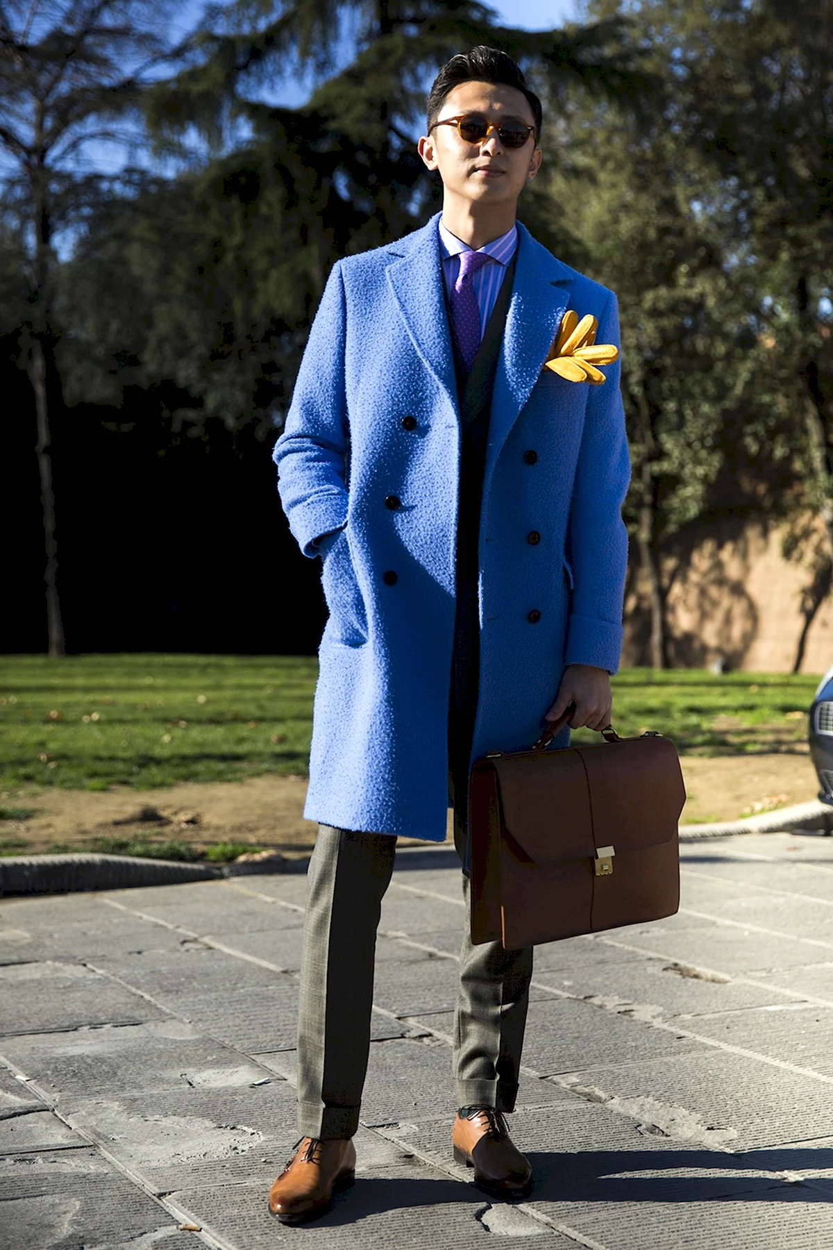 Pitti uomo мужское пальто