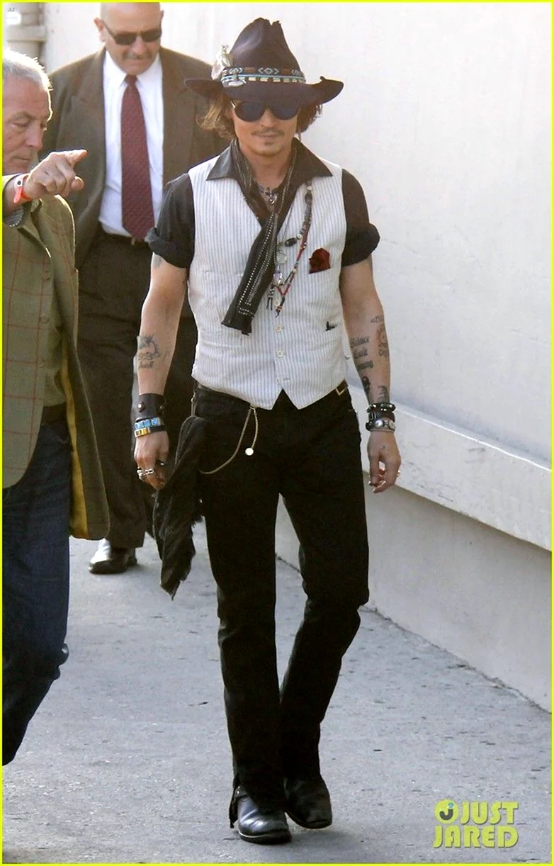 Джонни Депп стиль