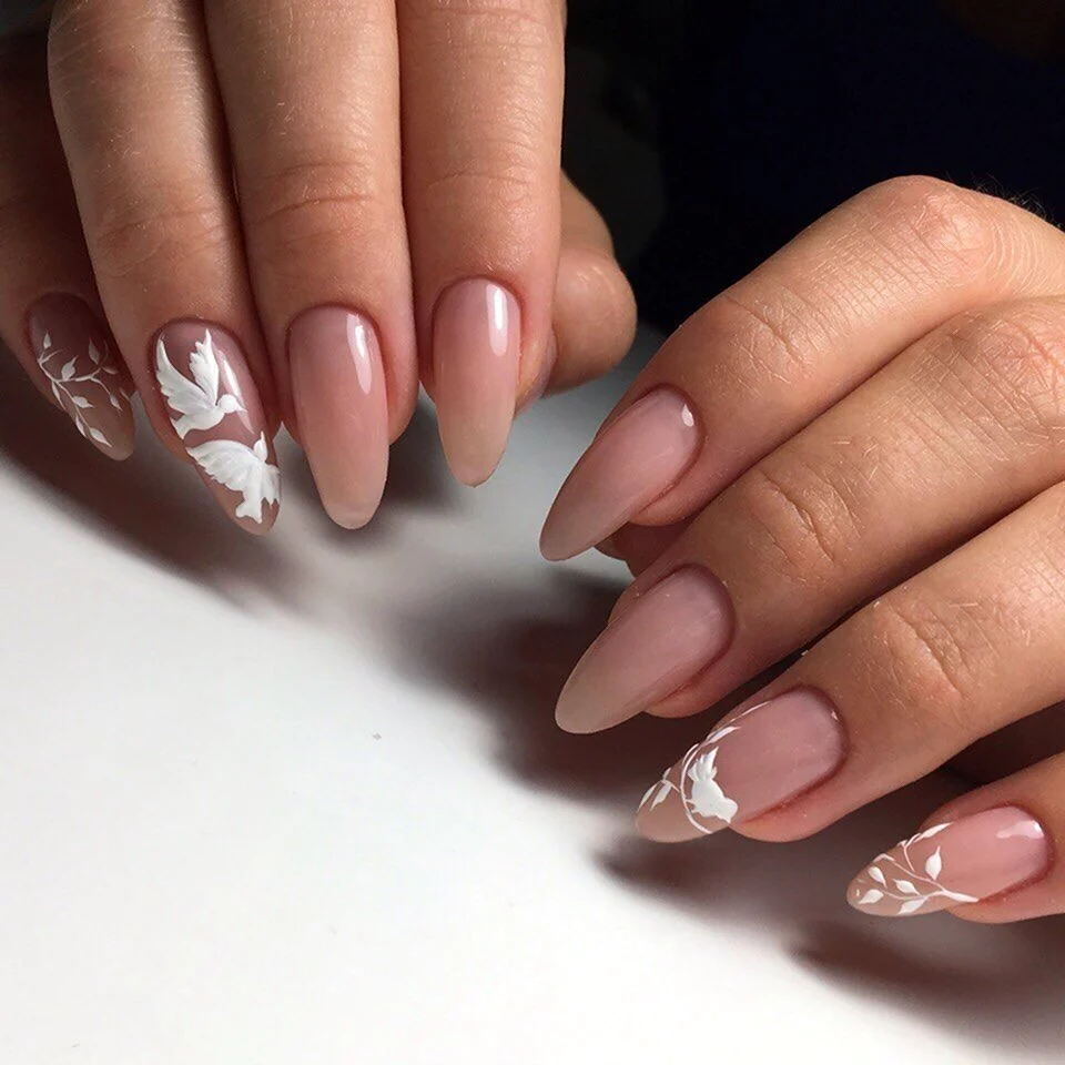 Свадебный френч миндаль