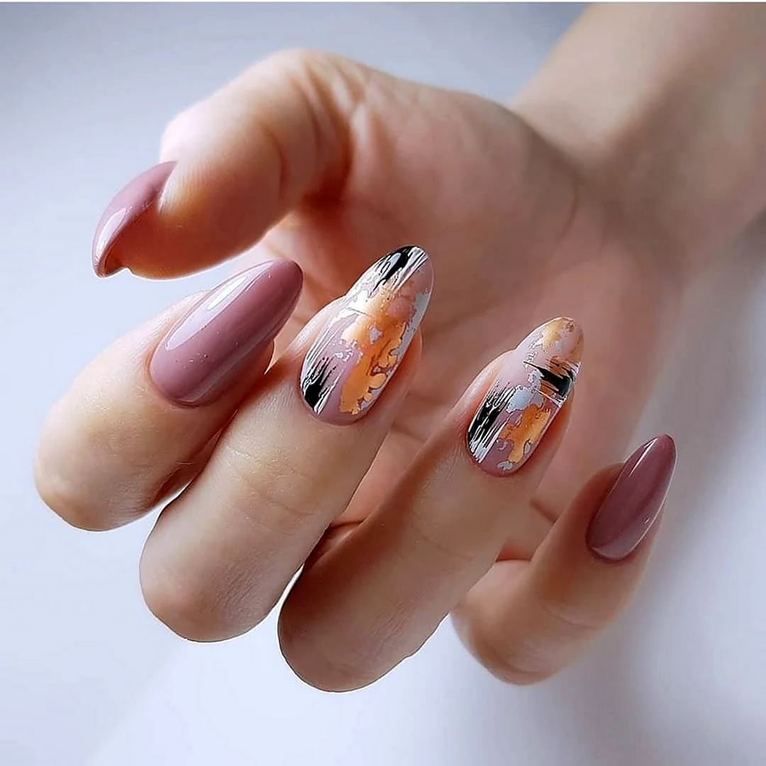 Ногти осень