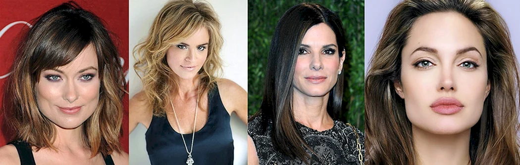 Прически для прямоугольного лица