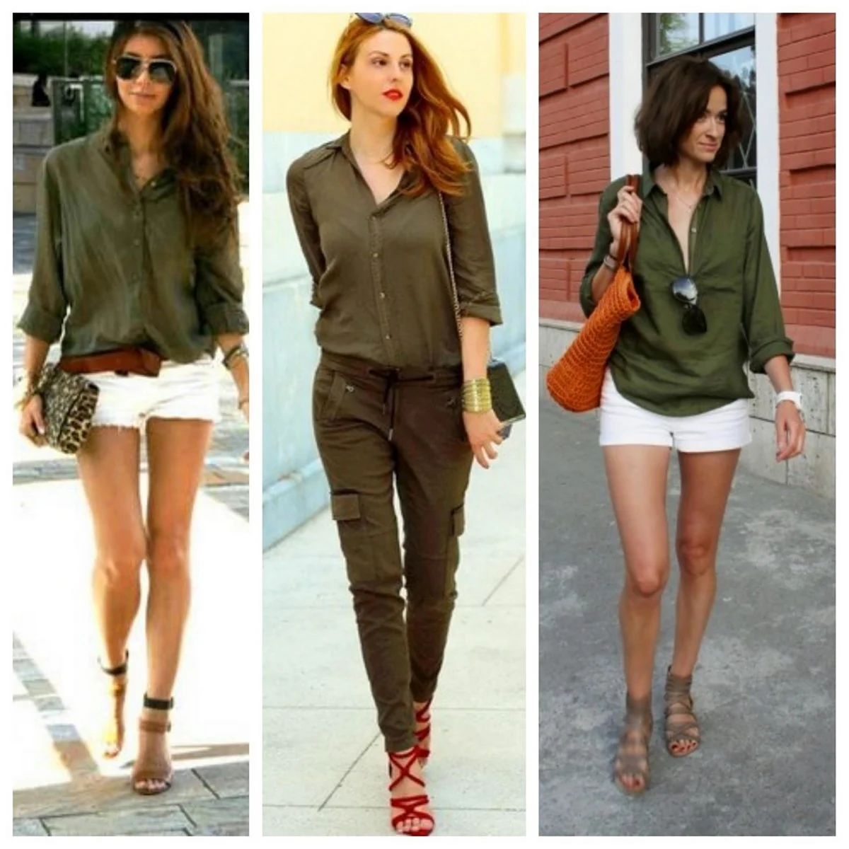 Лук цвет хаки