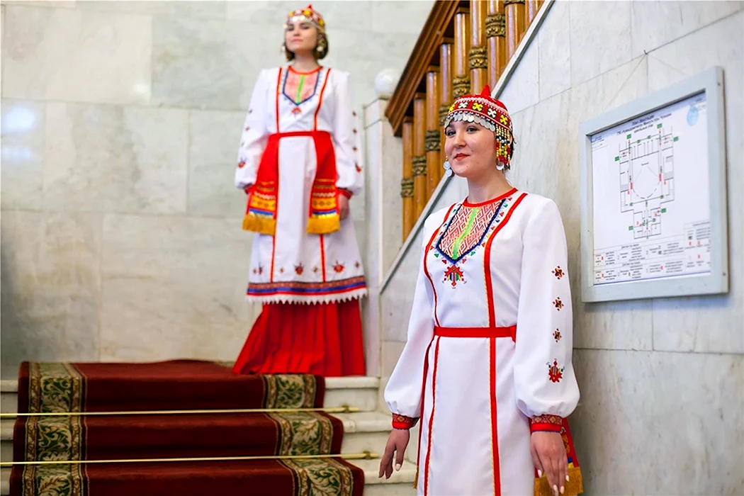 Чувашское платье