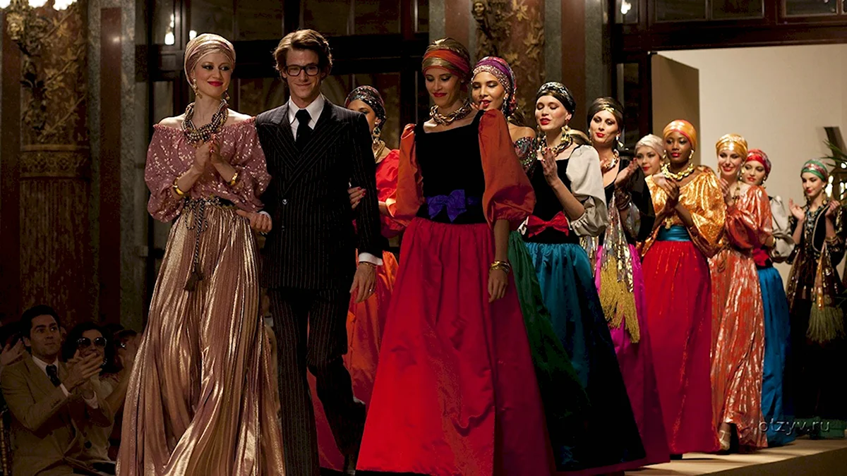 Ив сен Лоран показ 1976