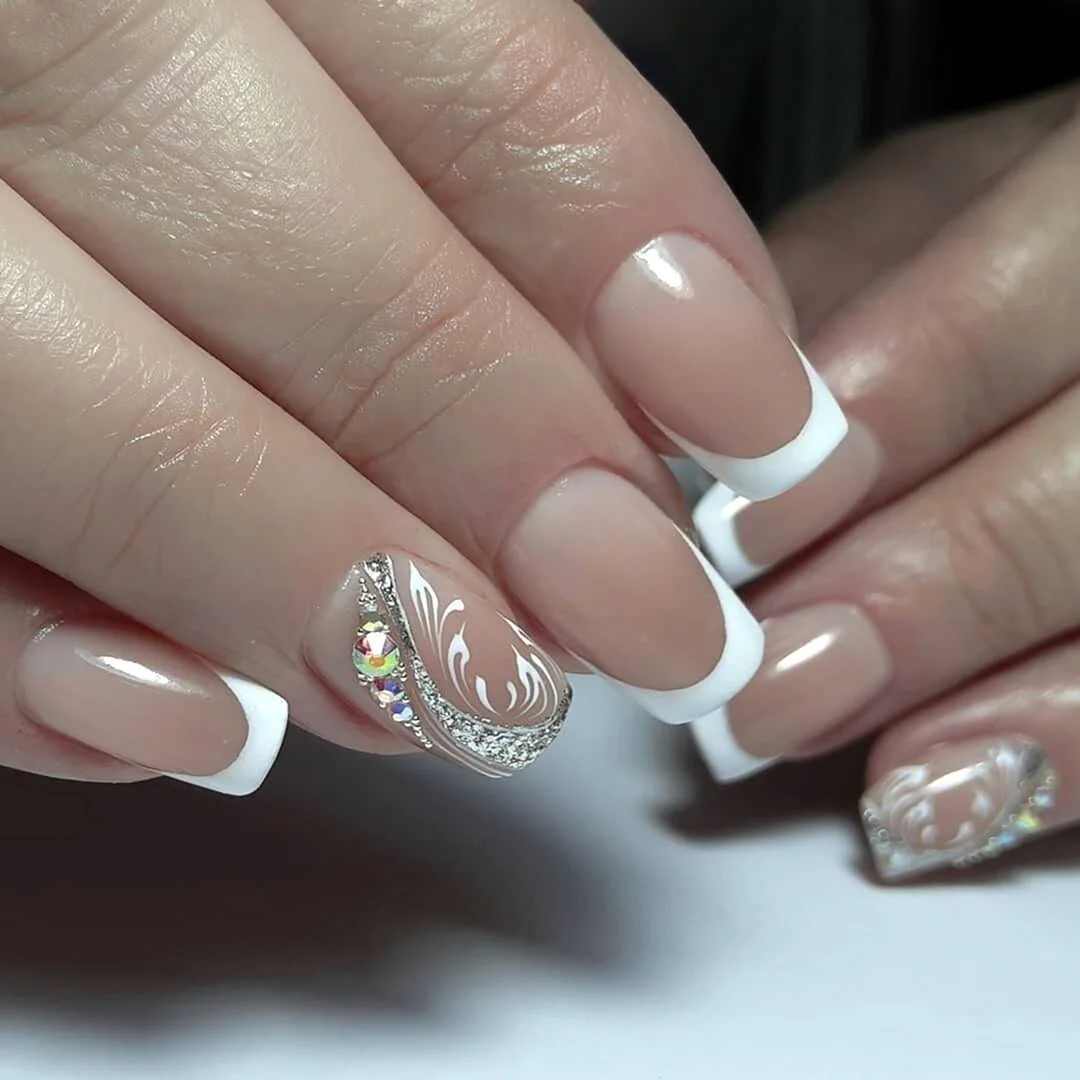 Свадебный выкладной френч