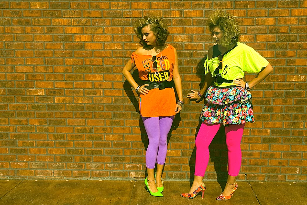 80-Е Америка мода