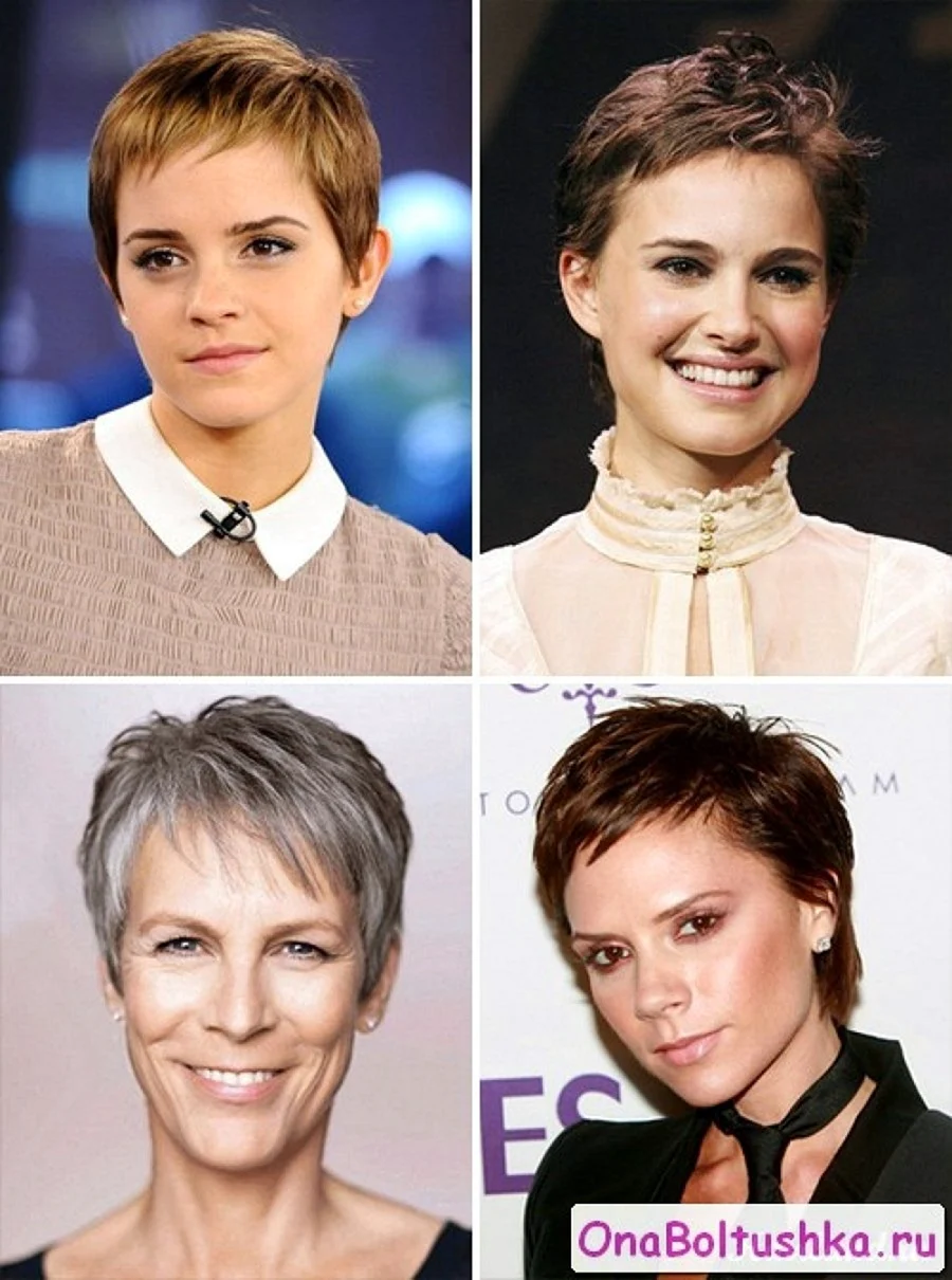 Стрижки на короткие волосы Пикси Гарсон
