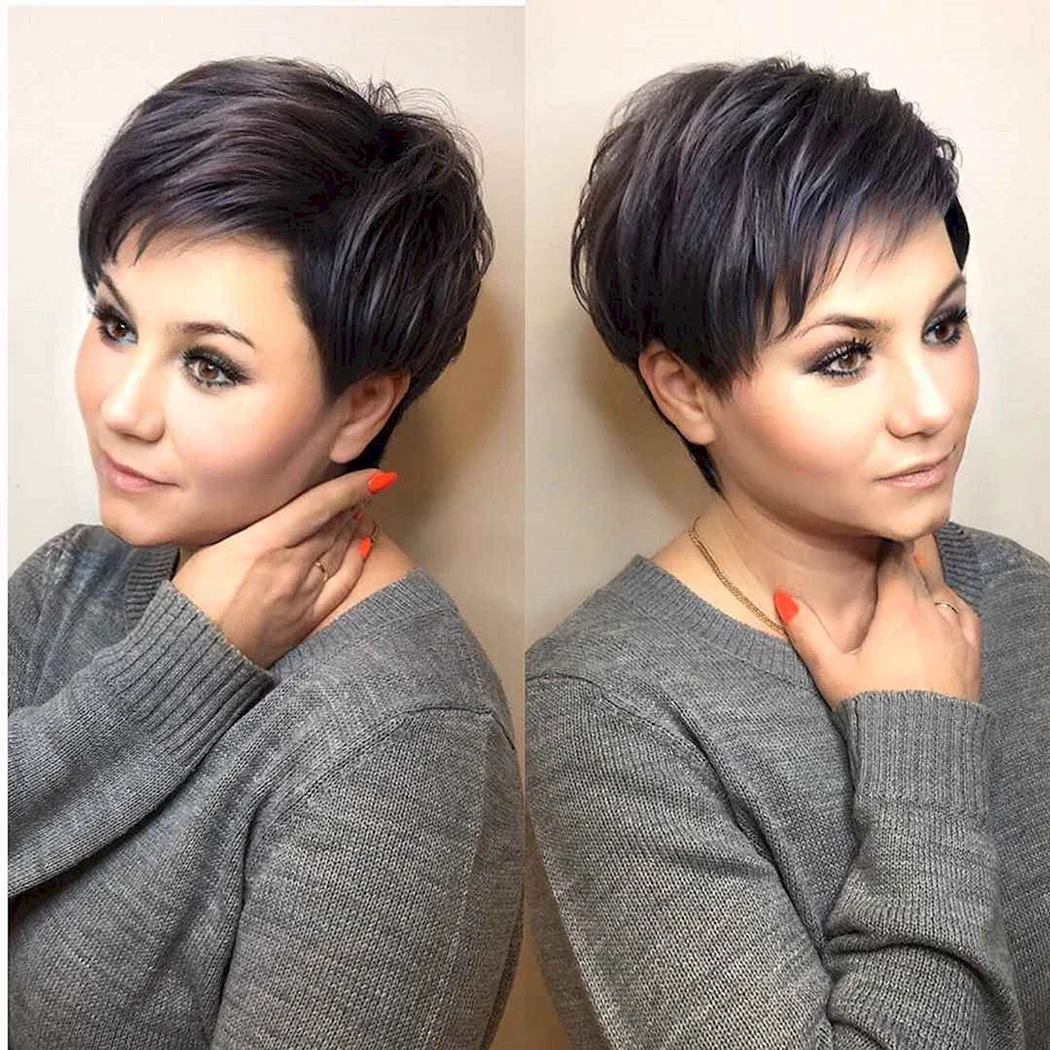 Стрижка Пикси-Боб на короткие волосы