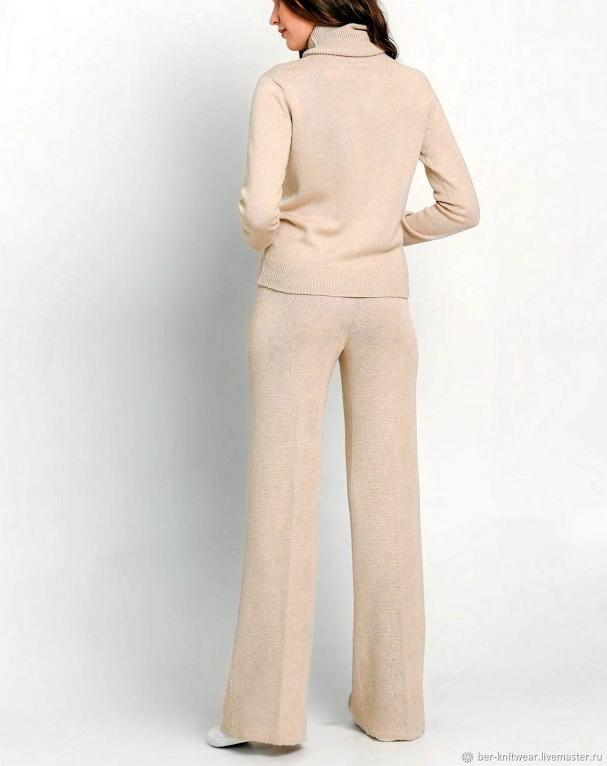 Kashemir-shop кашемировый вязаный костюм