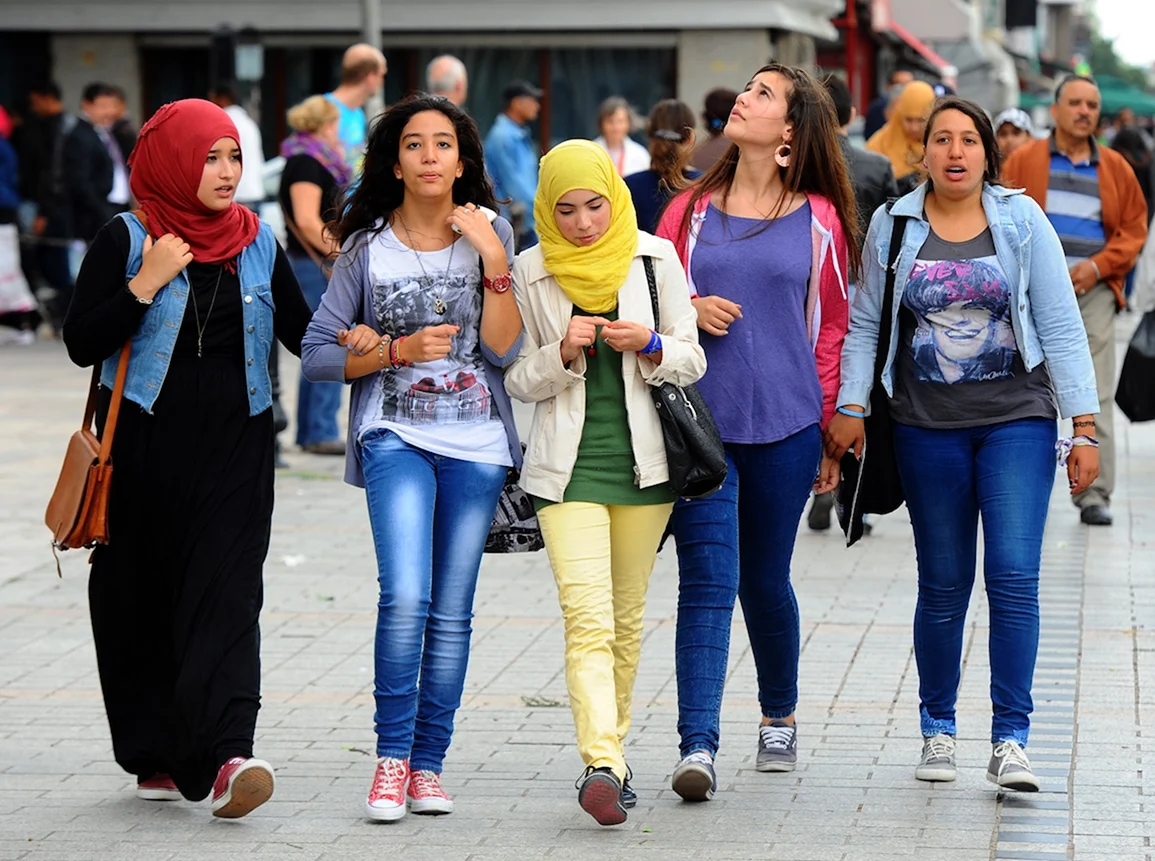 Турецкие женщины на улице