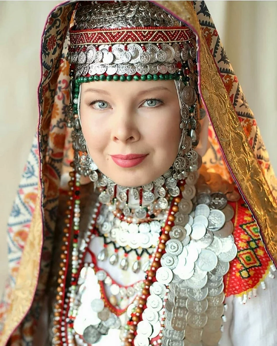 Хушпу национальный головной убор Чувашии