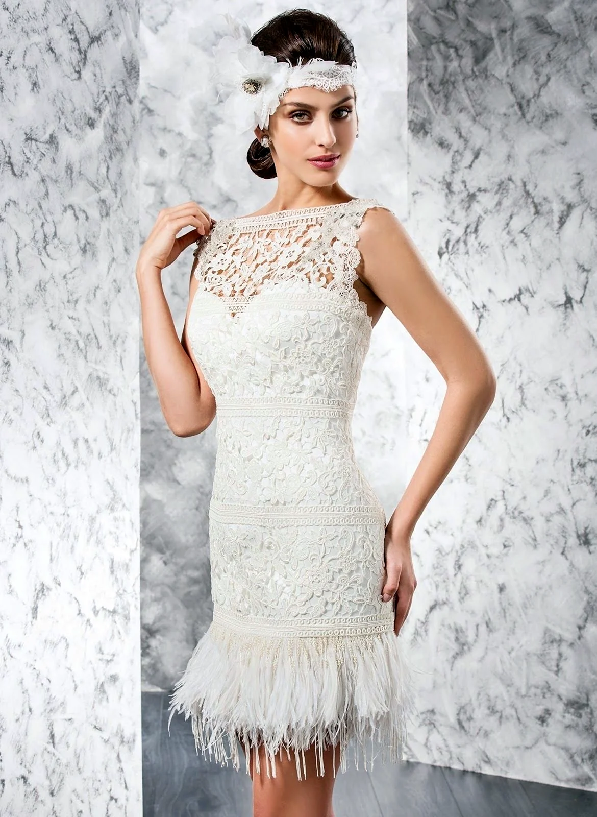 Свадебное платье в стиле Великий Гэтсби